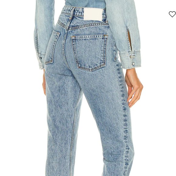 GRLFRND Karolina High Rise Straight Crop - Picture 1 of 3